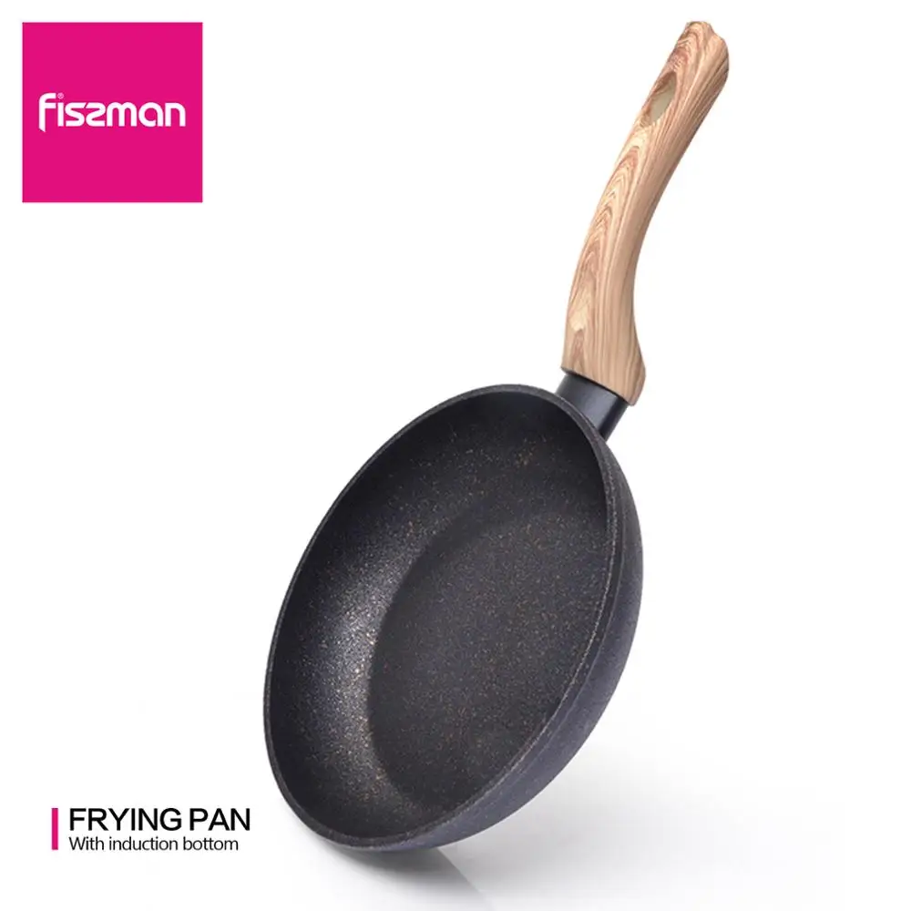 

FISSMAN Frying Pan 20-24CM BLACK COSMIC Non-stick Coating Aluminium for Gas Induction Cooker