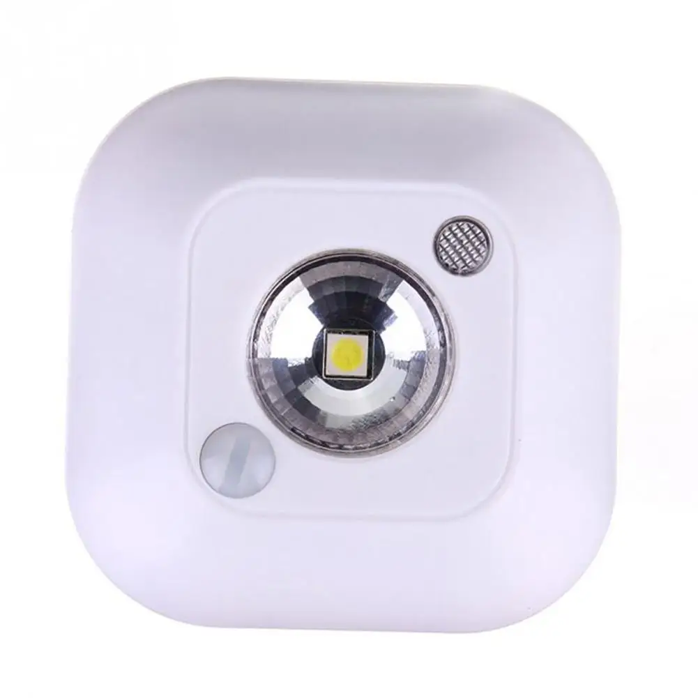 

POTENCO 4.5V Motion Sensor DIY LED Night Light Indoor Creative Delayed Off Night Light For Bed Room Cabinet Corridor 4