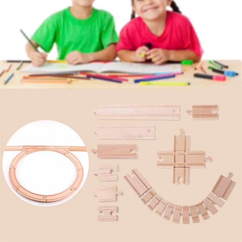

Thomas Friends Wooden Railway Straight Track Transportation Accessory Child Toy BC0815 Drop ship
