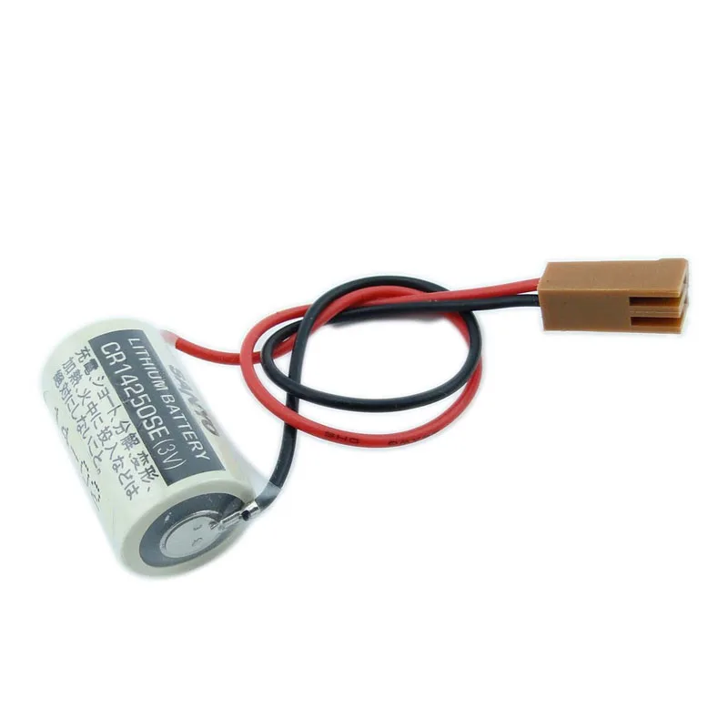 Оригинальный Новый CR14250SE 3V CR1/2AA CR14250 14250 PLC промышленный аккумулятор с разъемом для