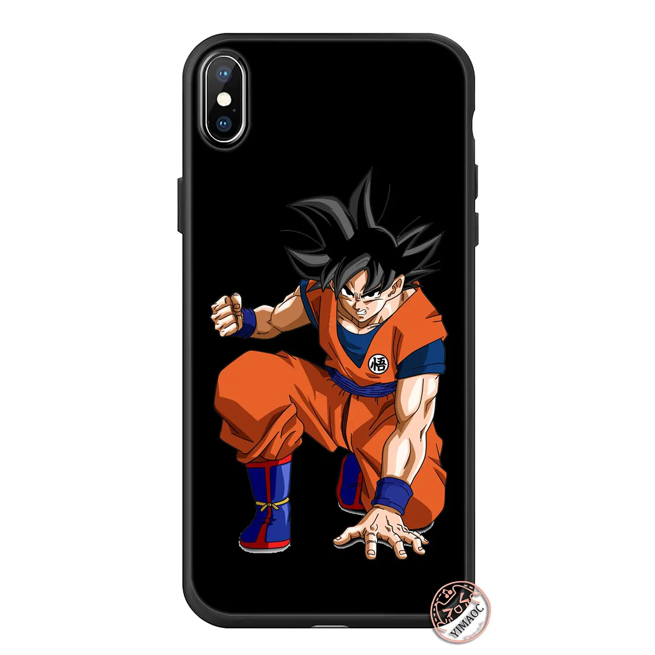 YIMAOC Dragon Ball z Goku Мягкий силиконовый чехол для телефона iPhone 11 Pro XS Max XR X 6 6S 7 8 Plus 5 5S SE 10 TPU черный чехол - Цвет: 11