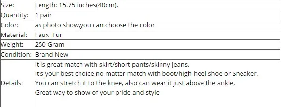 Розничная ; женские зимние теплые гетры в римском стиле; сапоги с искусственным мехом 40 см; меховые мягкие гетры; подогреватель голеностопного сустава; T-36