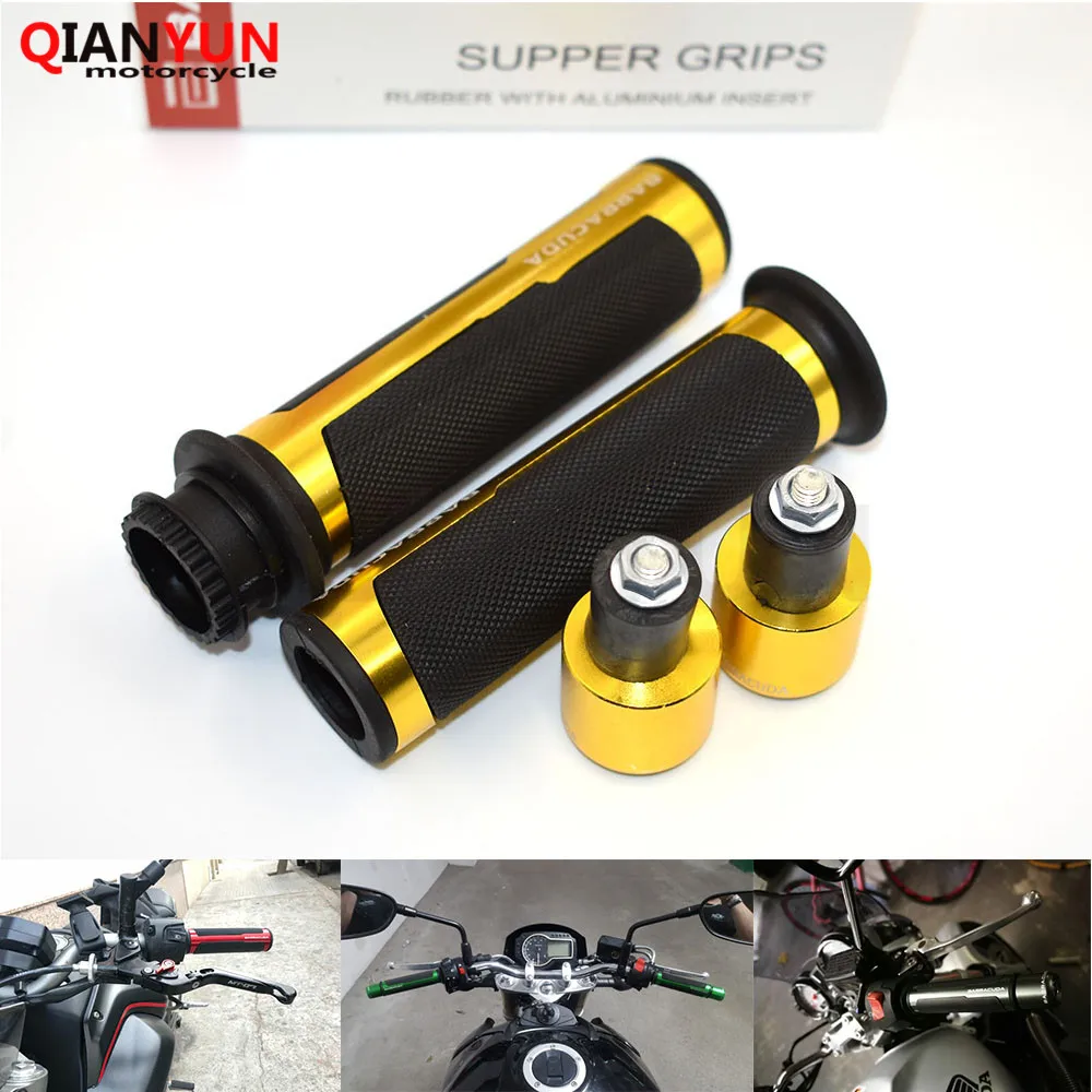 

for 7/8'' Motorcycle Handle bar CAPS / Handlebar Grips CNC 22MM Universal for Aprilia RSV MILLE Ducati MS4 748 ST4 ST3