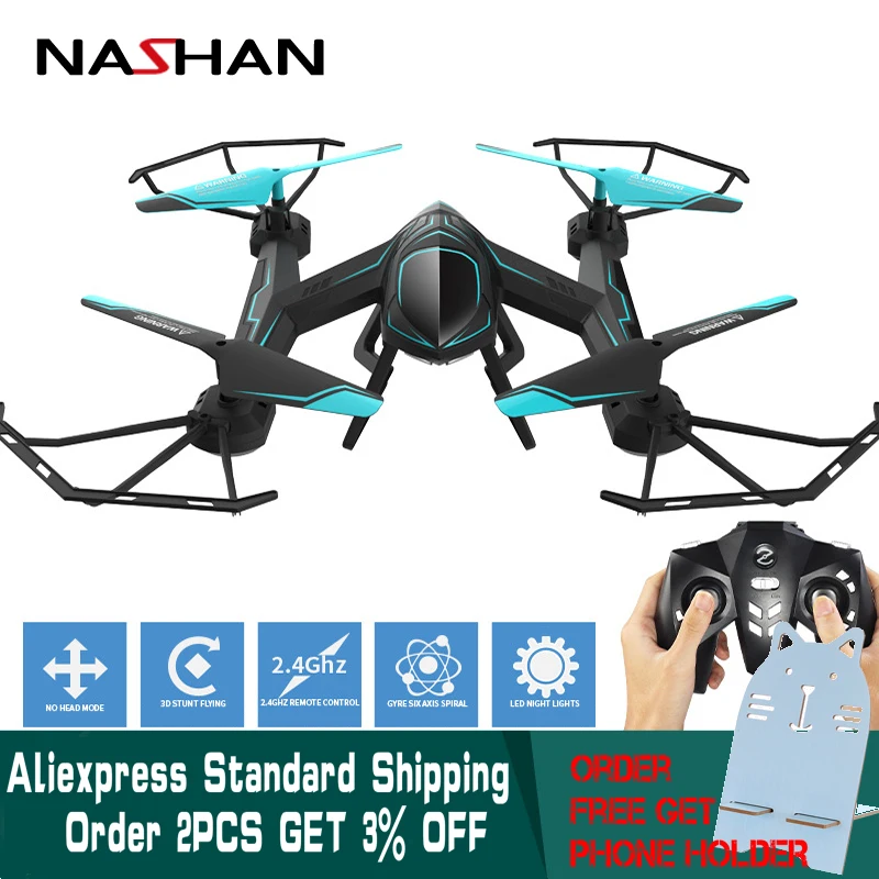 Дроны с WIFI камерой Drone Вертолет Безголовый режим 6 Axis Gyro 4CH Video 360 градусов Rollover
