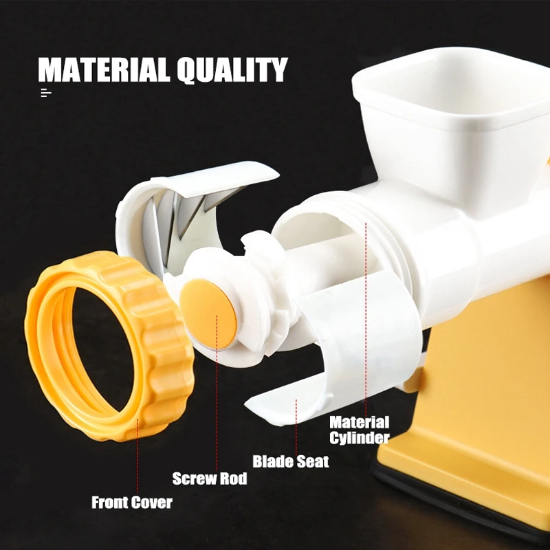 Household Portable Manual Meat Grinder Chopper Stainless Steel Kitchen Tools Food Processor Mincing Grinder Machine Household Portable Manual Meat Grinder Chopper Stainless Steel Kitchen Tools Food Processor Mincing Grinder Machine