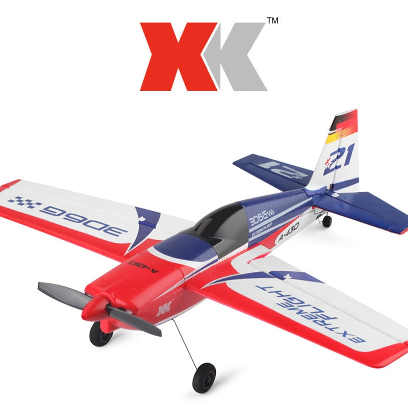 Orginal XK A430 Drone 2.4G 8CH 3D6G System Brushless Motor RC Airplane Compatible Futaba RTF Outdoor Toys Remote Control Plane