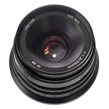 25mm F/1.8 Prime Lens Manual Focus MF For Fujifilm Fuji X-mount X-H1 X-E3 X-E2S X-A10/A20 X-T1/T10 X-Pro1/Pro2