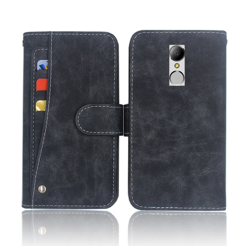 

Hot! HomTom HT37 pro Case High quality flip leather phone bag cover case for HomTom HT37 pro with Front slide card slot
