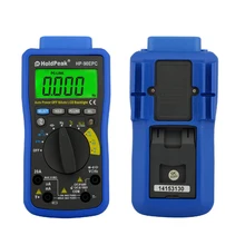 HoldPeak HP-90EPC Multimetr Digitais USB мультиметр Цифровой автоматический Диапазон мультиметр с измерением емкости Измеритель данных USB с сумкой для переноски