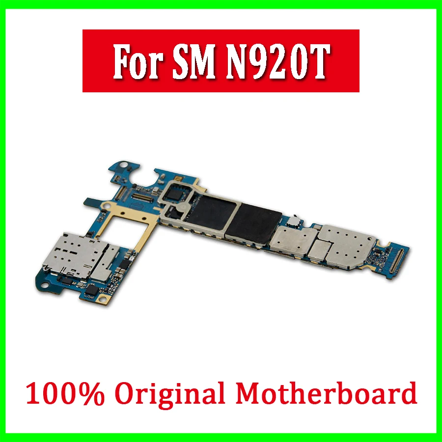 Для samsung Galaxy Note 5 N920T материнская плата 32 Гб разблокирована для samsung Galaxy Note 5 N920T материнская плата полный Tesed