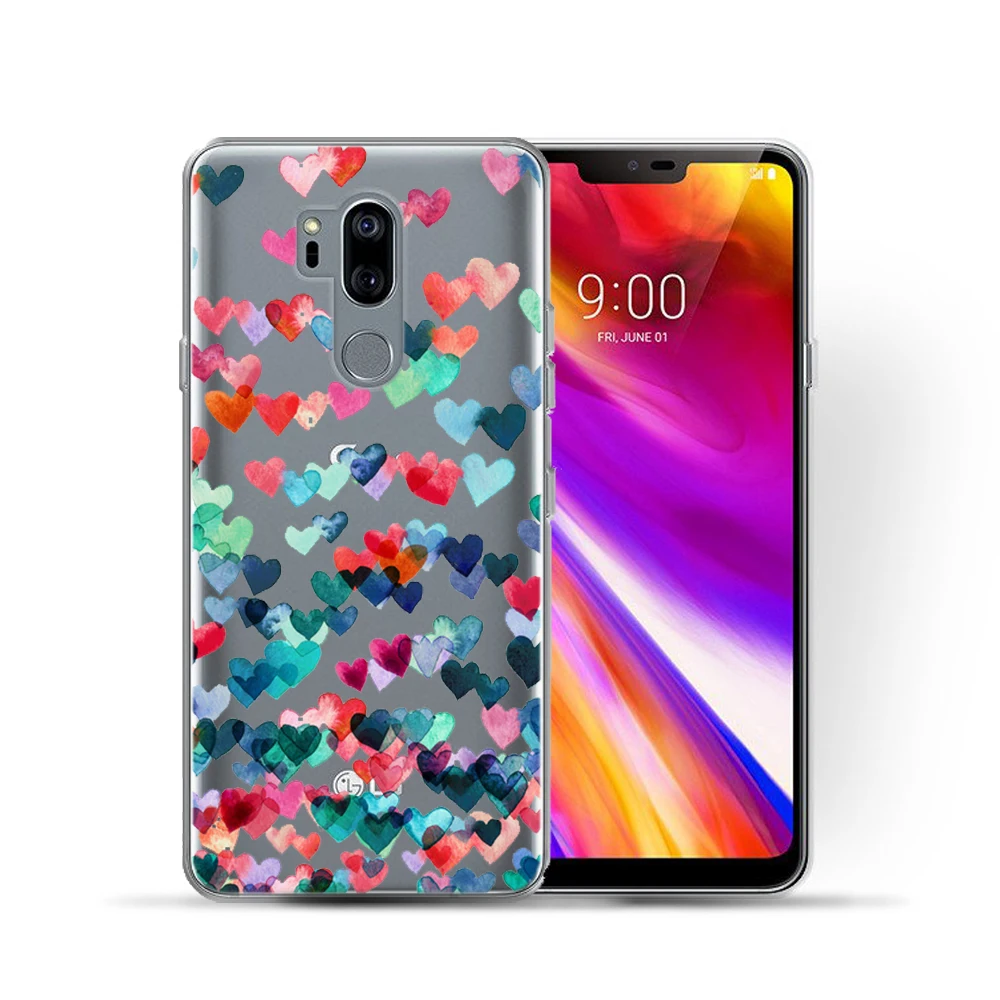 Любовь и смех жизнь силиконовый чехол накладка из мягкого ТПУ для LG G7 6 1