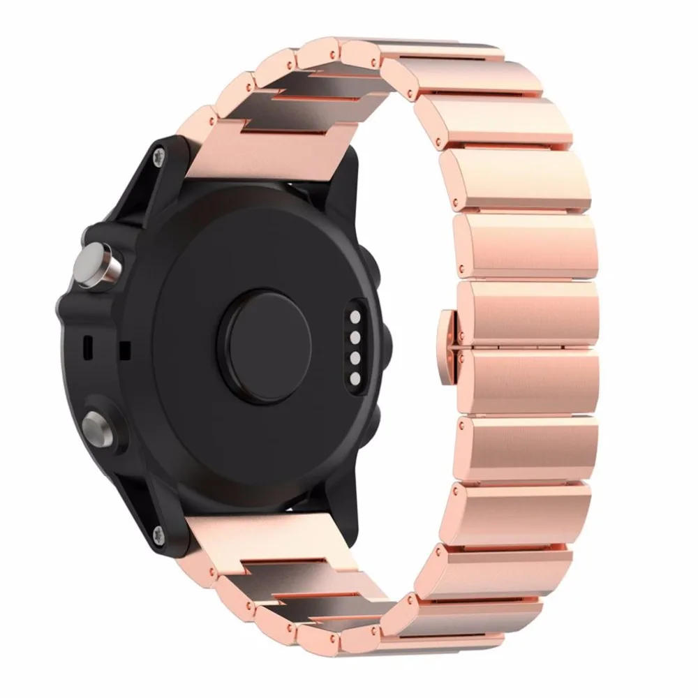 Ремешок из нержавеющей стали высокого качества для Garmin Fenix 3 совместимый с HR Sapphire