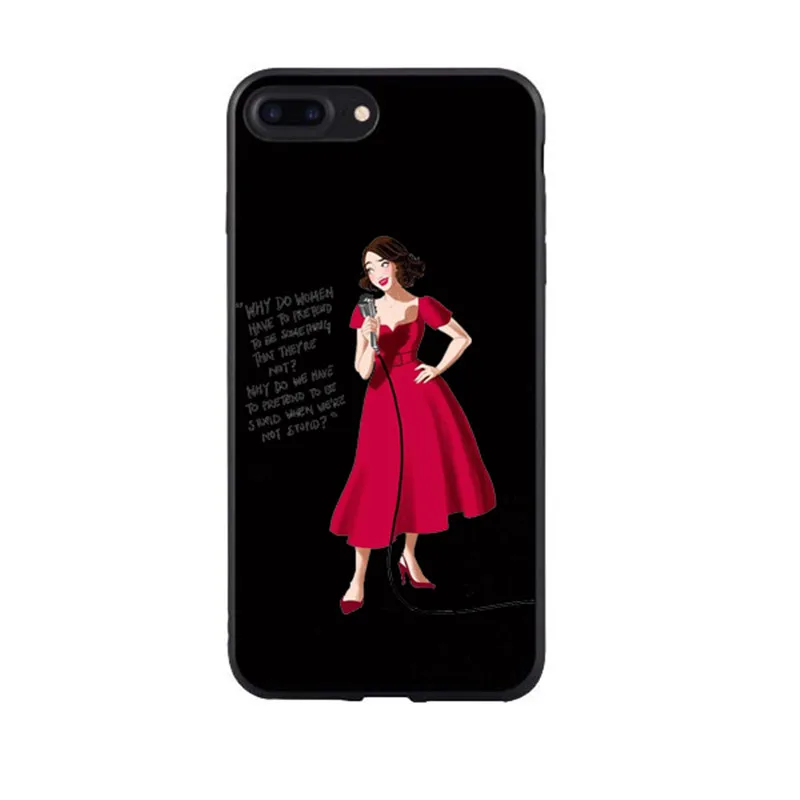 The wonderful Mrs Maisel Top detalwet Popular Caso de Telefone Celular Capa for o iphone8 7 6 Plus 11 XR X XS MAX Shell Coque|Бамперы| |
