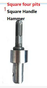 4 Pits Drill Bit Earth Auger Head Bit 