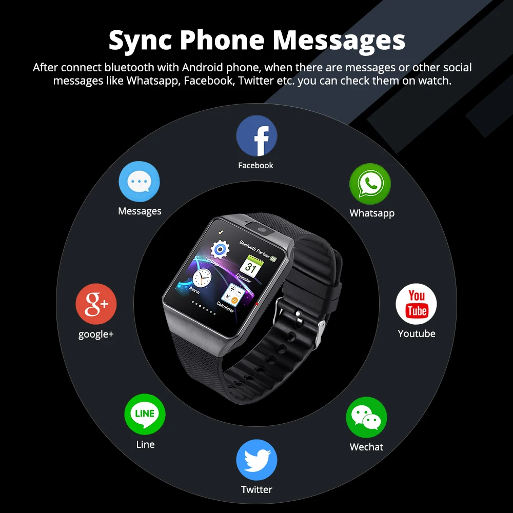 Chycet Bluetooth Смарт часы DZ09 Relojes Smartwatch TF SIM Камера для мужчин и женщин для IOS iPhone samsung huawei Xiaomi Android телефон