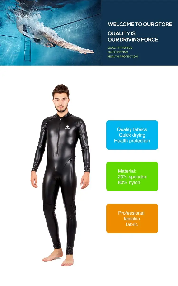 HXBY PU Waterproof Full Body Swimsuit Plus Size Swimwear Women One Piece Swim Wear Competitive