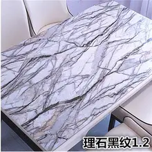 Top Quality Soft PVC Glass Table Transparent Cloth Waterproof Oilproof Non Wash Plastic Velvet Anti Hot Coffee Tablecloth 1.2mm