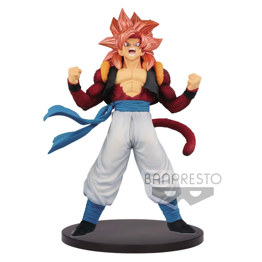 Tronzo Banpresto Жемчуг дракона GT крови Saiyan BOS Goku Vegeta Gogeta SSJ4 ПВХ фигурка Коллекционная модель игрушки