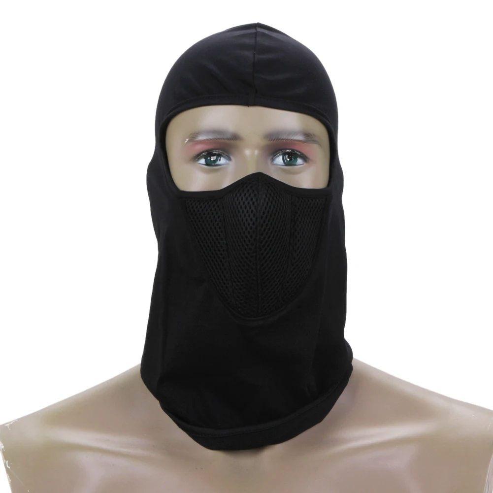 cheap Cycling Face Mask Dustproof Motorcycle Cycling Helmet Balaclava Cotton Head Cover Mask for Riding Skiing Hunting Bike Equipment