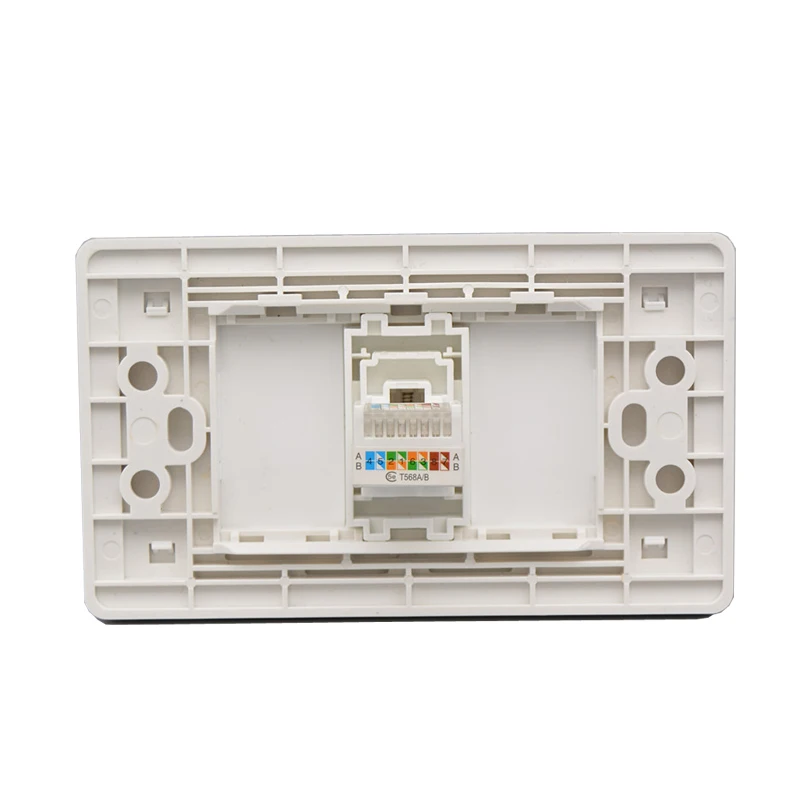 120 Type 1 Port CAT5E RJ45 Wall Outlet pic 2