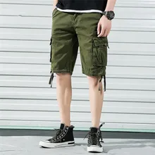 Мужские шорты, летние новые мужские шорты,, повседневные шорты, качественные шорты с эластичной резинкой на талии, модные брендовые шорты