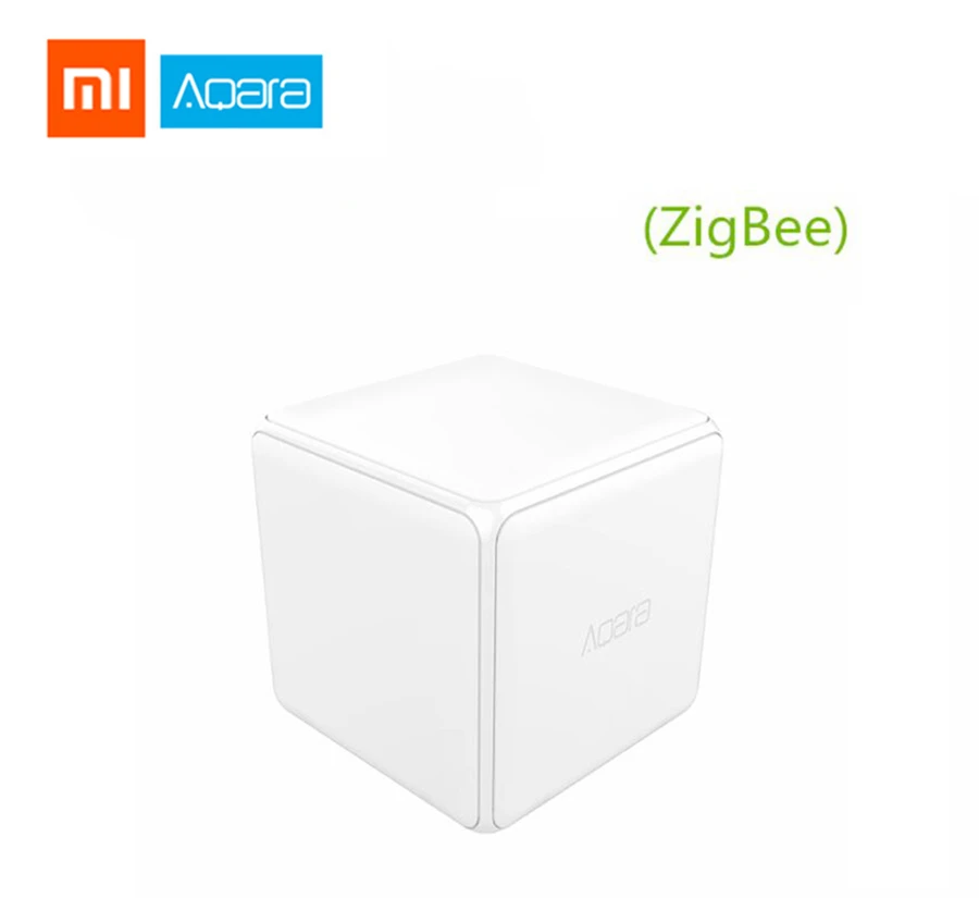 Xiaomi mijia Aqara Magic Cube контроллер Zigbee версия управляется шестью мерами для умного дома устройство работает с приложением mijia Home
