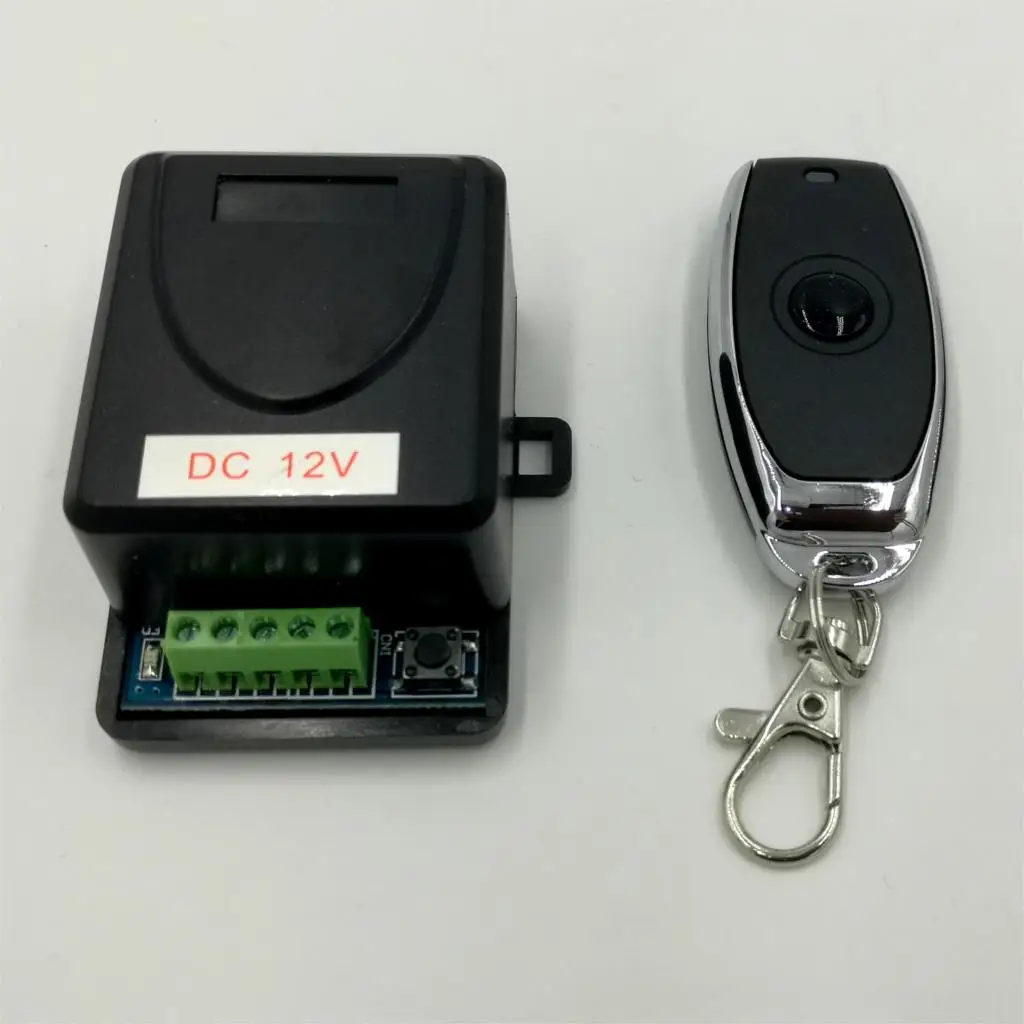 DC12V 433 MHz металлический беспроводной пульт дистанционного управления для