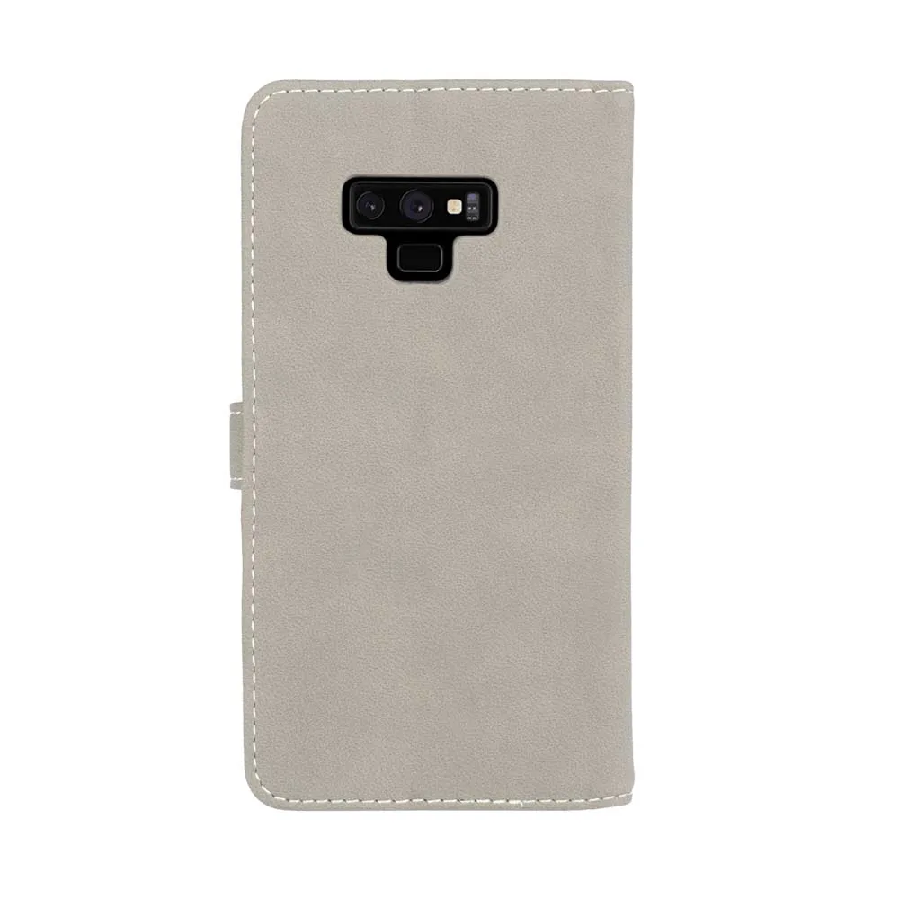 Капа Fundas для samsung Galaxy Note9 держатель чехол для samsung Galaxy Note 9 кожа чехол для телефона 9 слотов для карт
