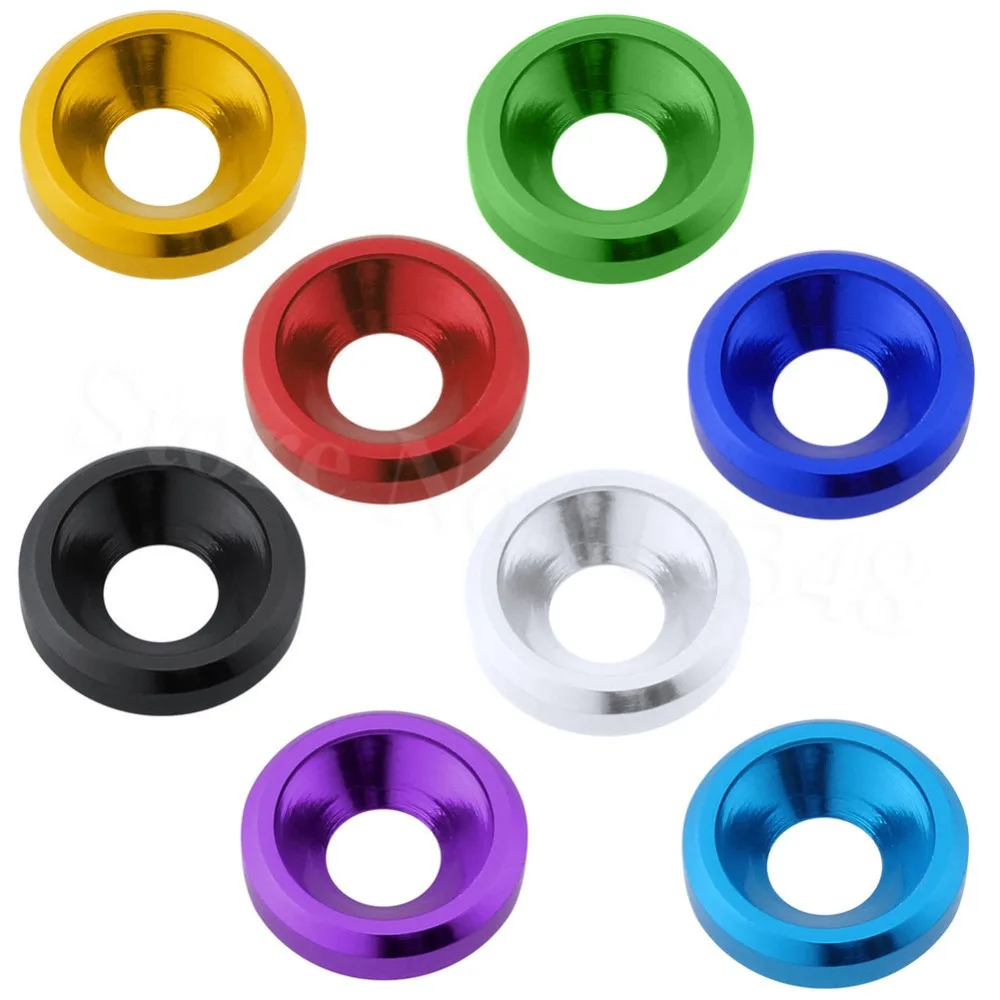 

8PCS Aluminum M3 Countersunk Washer Flat Head Screws Bolts For Hobby Model RC Car Quadcopter Drone Multirotor Replacement Parts