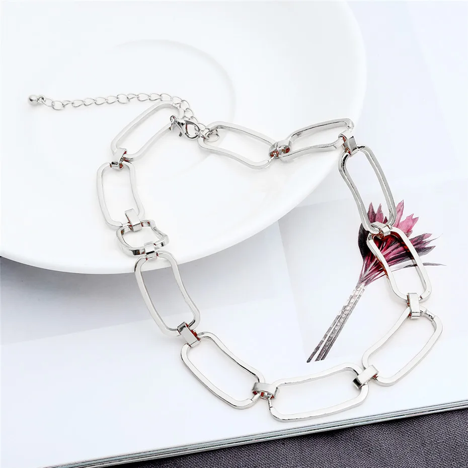 Silver Color 2 Ingemark корейское милое ожерелье-чокер с сердечком, подарок для девушки, милое Золотое серебряное ожерелье, Ювелирное колье для женщин - Окраска металла: Silver Color 2