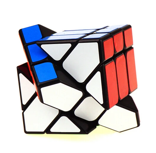 Куб головоломка cuberspeed YJ Fisher Cube V2 Черный магический куб MoYu цветная наклейка v2 Black