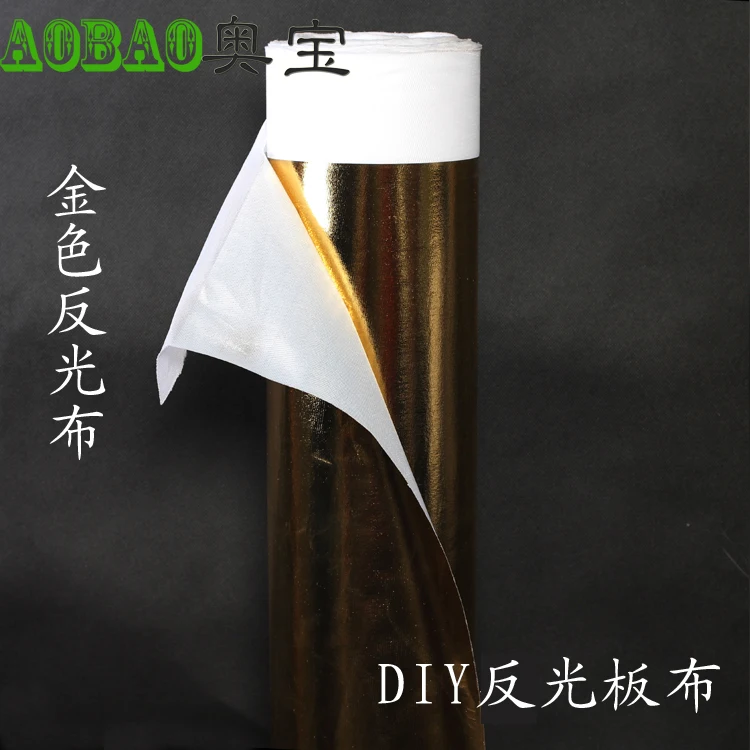 Отражатель Adearstudio DIY для фотосъемки Золотая металлизированная пленка из ПЭТ
