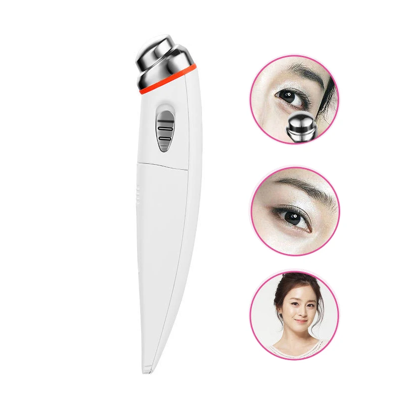 Vibration Face Eye Massage Pen Anti Aging Massager Eye Fatigue Relief Puffiness Removal Skin