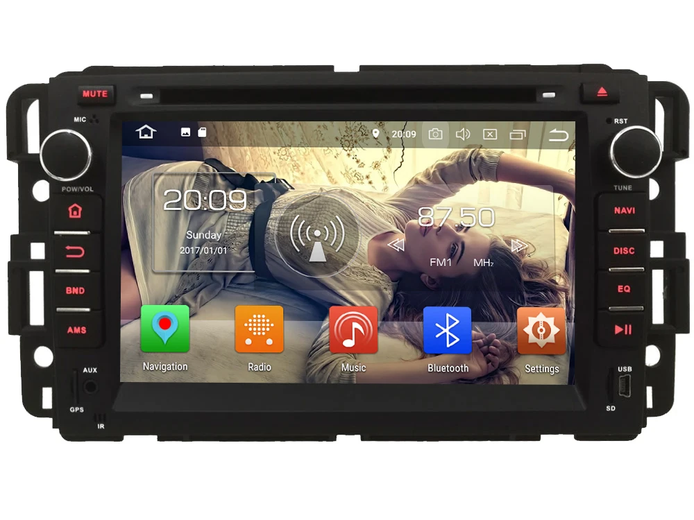 Flash Deal KLYDE 4G Octa Core Android 8.0 4GB RAM 32GB ROM Car DVD Player Stereo Radio For Chevrolet Tahoe Traverse Suburban Avalanche HHR 0