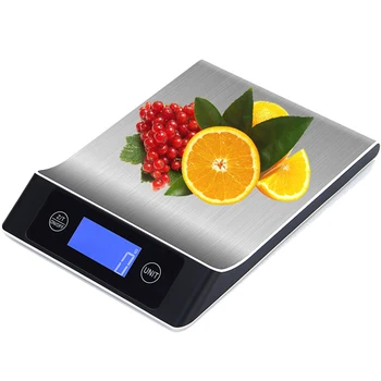 

Professional Digital Kitchen Scale 5kg /11lb Electronic Kitchen Food Diet Postal Scale Weight Balance Cooking Tool Touch button
