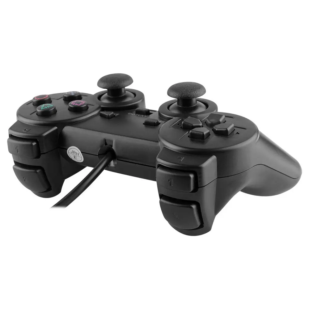 Проводной игровой контроллер для sony PS2 P 2 джойстика планшет проводной геймпад шок длинный кабель джойстик NYGACN NJP205