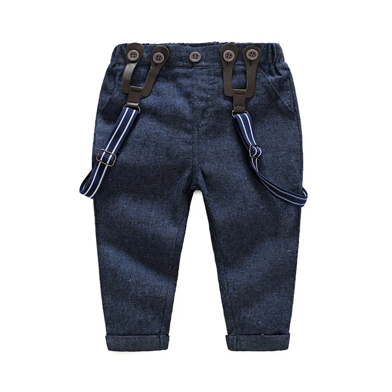 Tem Doger/комплект одежды для маленьких мальчиков, одежда для маленьких джентльменов для новорожденных мальчиков рубашка с длинными рукавами для малышей+ комбинезон, комплект одежды из 2 предметов, Bebes