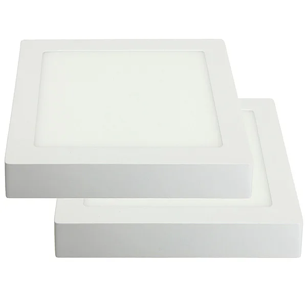 

Surface Mounted Led Panel Downlight 6w 12w 18w Round/Square LED Ceiling Lamp AC85-265V LED Panel Light