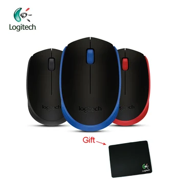 

Logitech M171 2.4G Wireless Gaming Mouse with Nano Receiver 1000dpi Resolving Power for PC Game Support office Test Free Gift