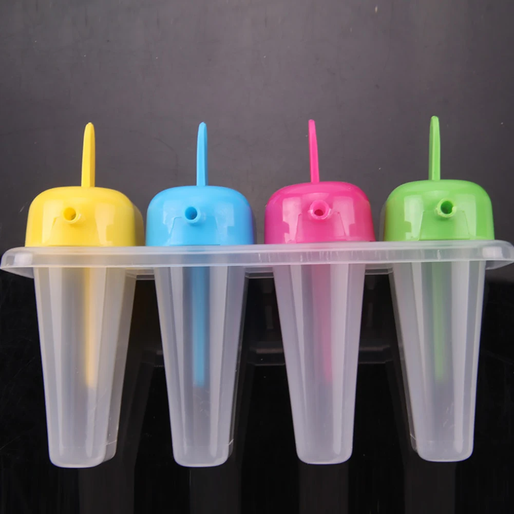 

Summer 4 Grids Home DIY Ice Cream Fruit Juice Yogurts Frozen Mold Maker Mould