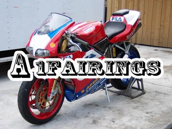 

Red Blue White Sportbike Hulls For Ducati 1996 97 98 99 00 01 02 996/748/916/998 High Quality Motorcycle Cowlings