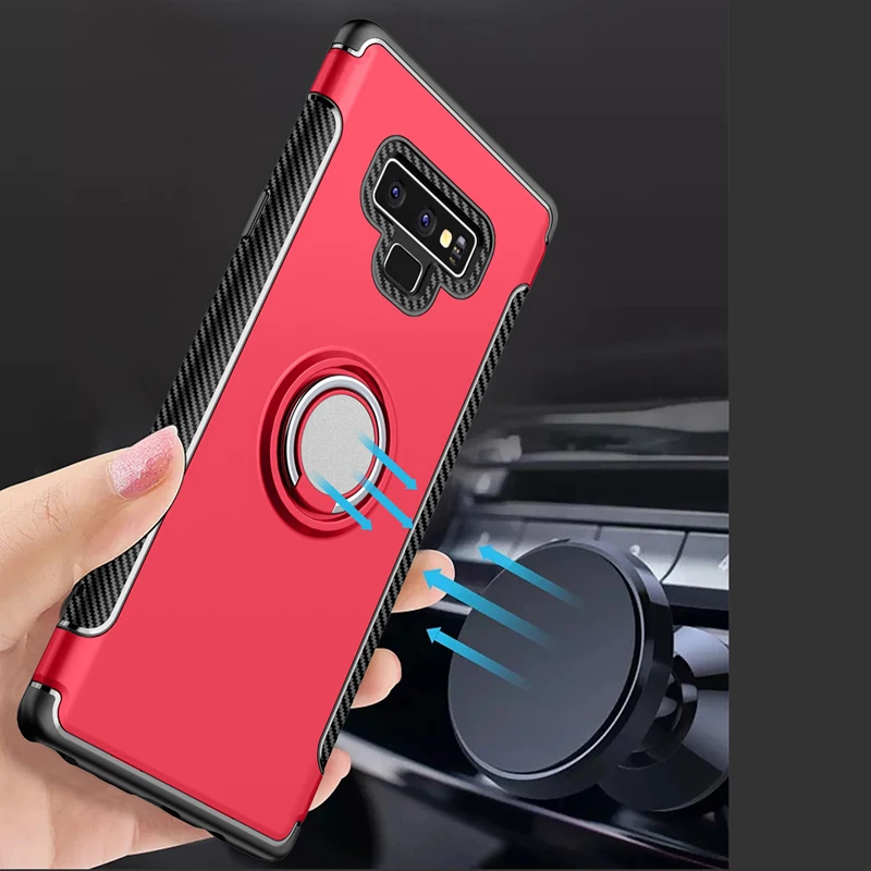 Автомобильная Подставка Кронштейн чехол для телефона для samsung Galaxy Note 10 Plus Note 9 A6 плюс J4 J6 J8 J7 S7 S8 S9S10 плюс S10E M30 кольцо чехол