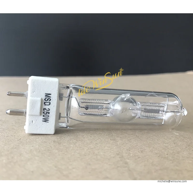 METAL HALIDE LAMP SOURCE BULB MSD 250W 8000K GY9.5 NSD 250W (1)