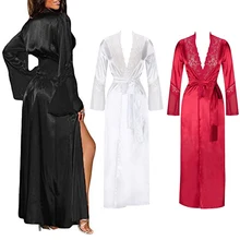 Атласный полиэстер короткий длинный свадебный халат для невесты и подружки невесты женский цветочный халат кимоно nuisette femme de nuit сексуальный