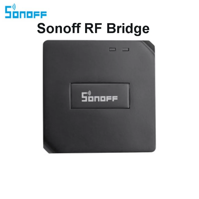 SONOFF мост Wi Fi 433 МГц RF сигнал от пульта дистанционного управления конвертер Переключатель Беспроводной сенсор охранной сигнализации системы с Alexa Google дома - Комплект: Sonoff RF Bridge