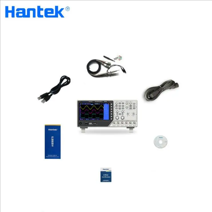 Hantek DSO4072C/DSO4102C/DSO4202C 2 канальный цифровой осциллограф 1 канал
