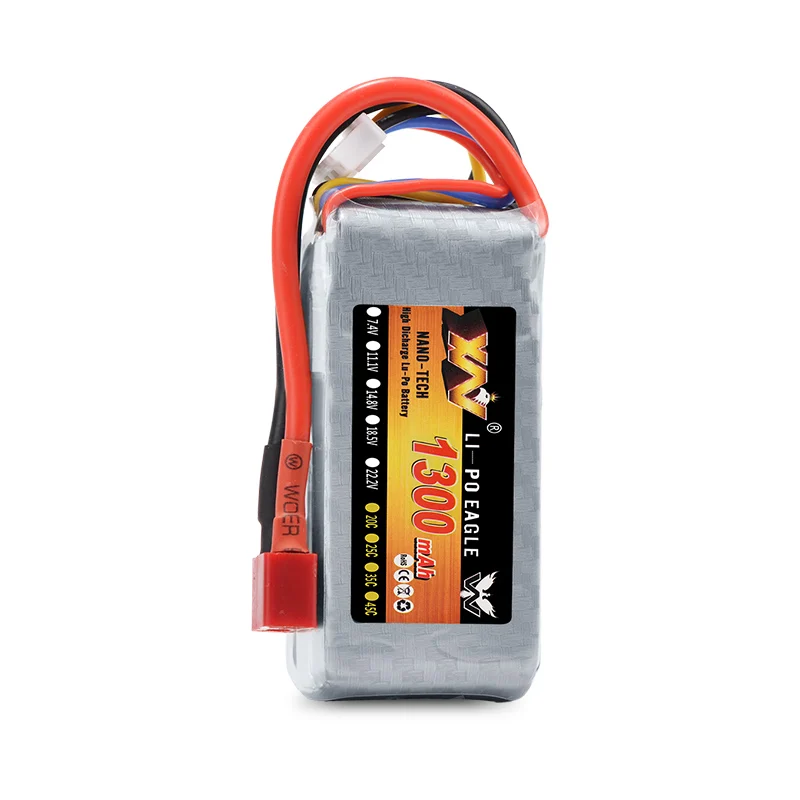 XW Power 7 4 В 11 1 14 8 в 22 2 1300 мАч 70C 2S 3S 4S 6S аккумуляторная батарея Lipo XT60 T другие вилки для