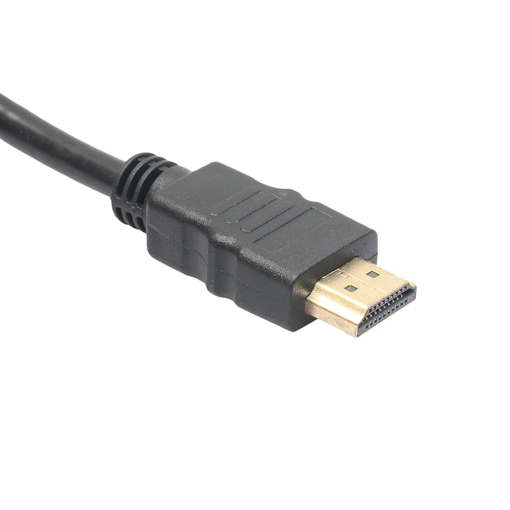 JETTING JETTING 6 футов 1,8 м VGA HDMI ЗОЛОТОЙ штекер VGA HD-15 кабель 1080 P HDMI-VGA M/M провод 7IY