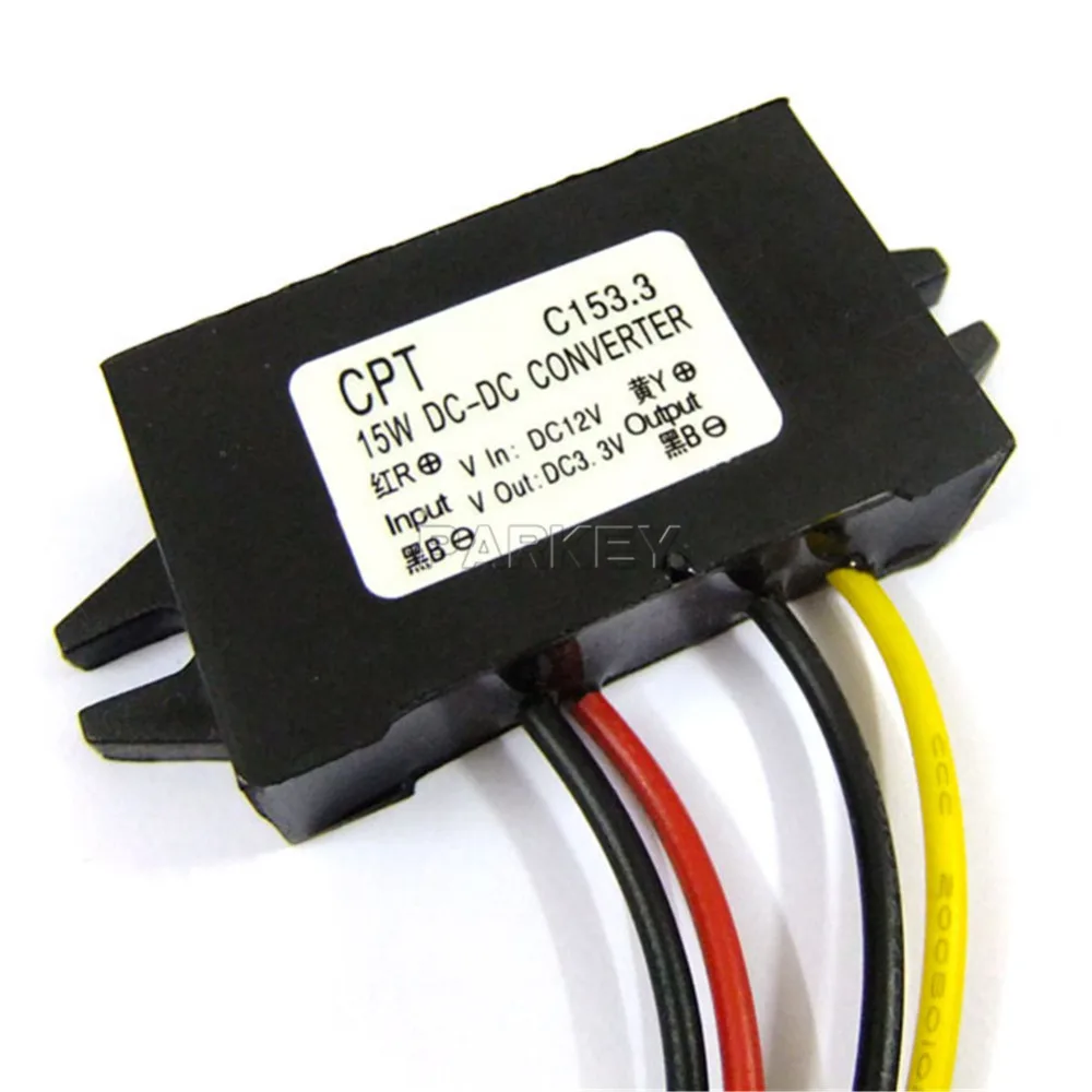 DC DC Buck Converter 12V to 3.3V 3A 10W Step Down Converter LED Car