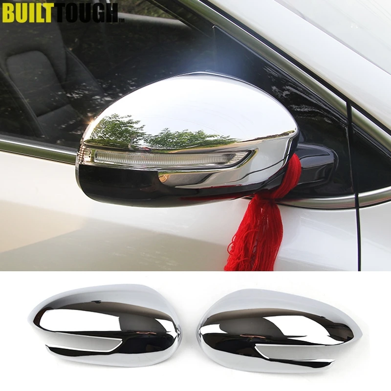 Chrome Side Door Rear View Mirror Cover For Nissan Murano 2015-2019 Trim Cap
